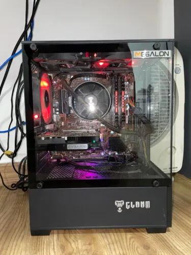 PC Gamer - Ryzen 5 1600 1050TI 16GB RAM + Teclado e Mouse