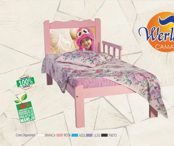 Cama Infantil c/ Proteção