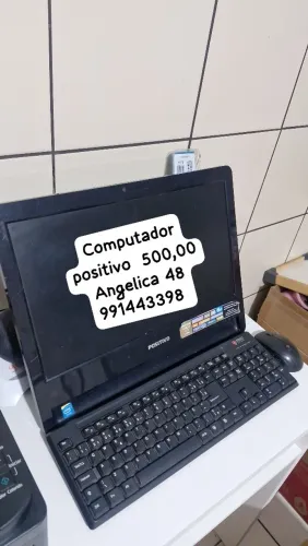 Computador completo positivo. 