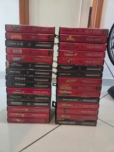 Lote 100 Jogos Mega Drive