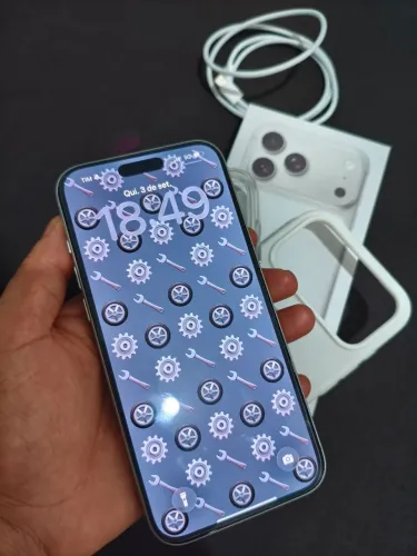 iPhone 17 pro Max 256GB - Prateado