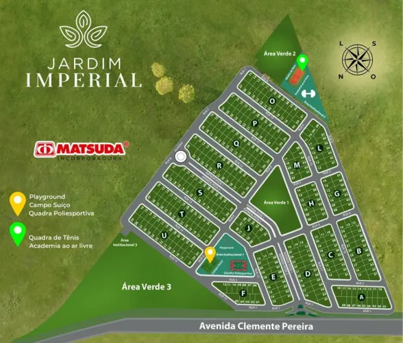 Terreno para Venda em Regente Feijó, JARDIM IMPERIAL