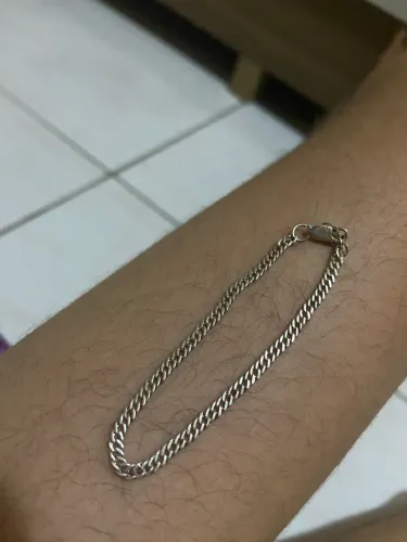 Pulseira prata infantil 