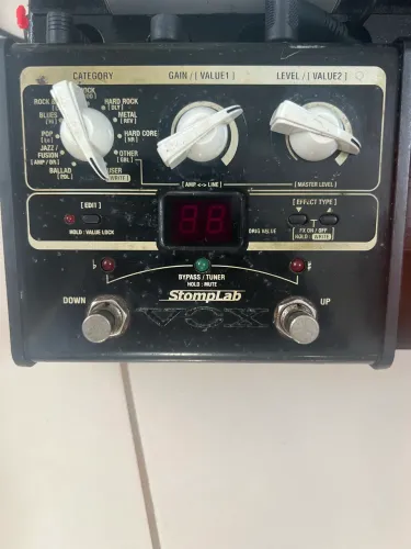 Pedaleira Vox stomplab