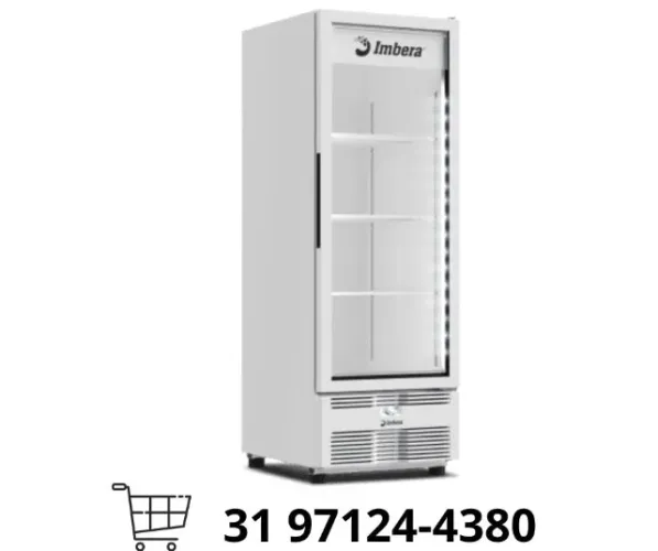 Freezer Vertical Porta de Vidro Imbera 560L