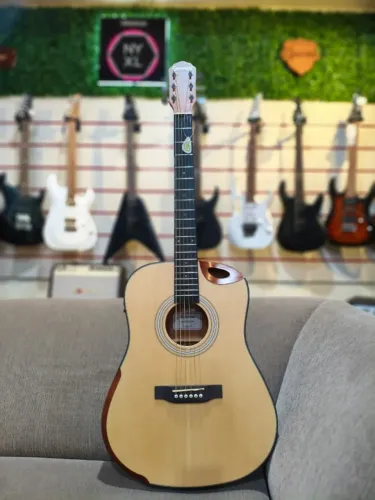Violão Dreadnought Eletroacústico Aço Giannini Acoustik GDH CEQ c/ Capa (NOVO!)