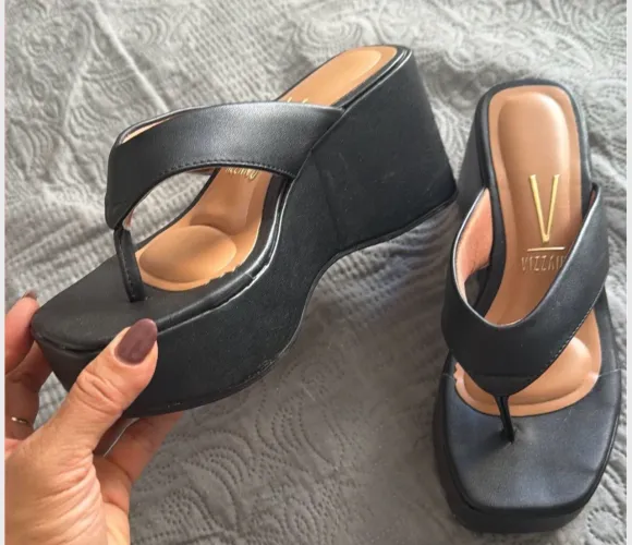 tamanco vizzano preto 34