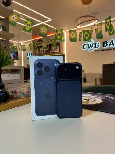 iPhone 17 Pro 256GB Azul 100% - Loja Fisica
