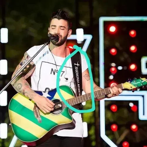 Alça para violão ou guitarra Harmonia Musical