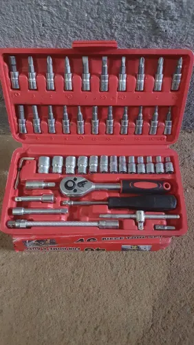 Kit ferramenta com 46 peças