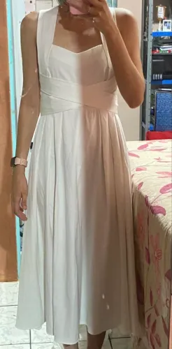 Vestido feminino novo casamento civil, primavera, noivado