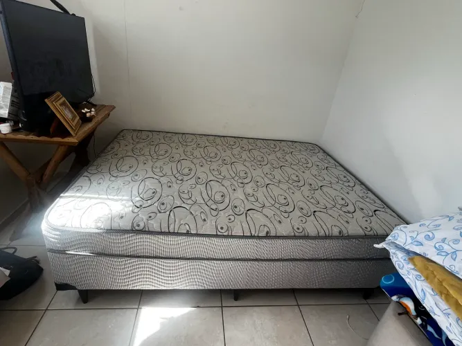 Cama de casal ortobon ortopédico 3 meses de uso 600 reais