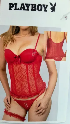 corselet marca play boy n 42 novo