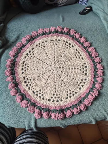 Jogo de Suplat em crochet 