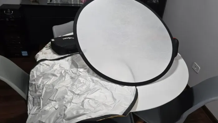 Conjunto de refletores circulares dobráveis (5-em-1)