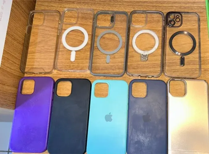 9 CAPAS IPHONE 12 + 1 DE 11 PRO MAX