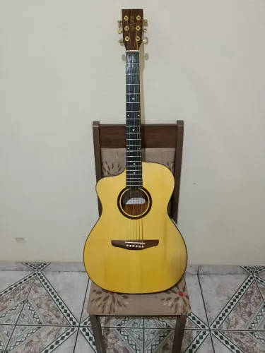 Não aceito trocas. Violão RX 620 Canhoto Rozini Premium 