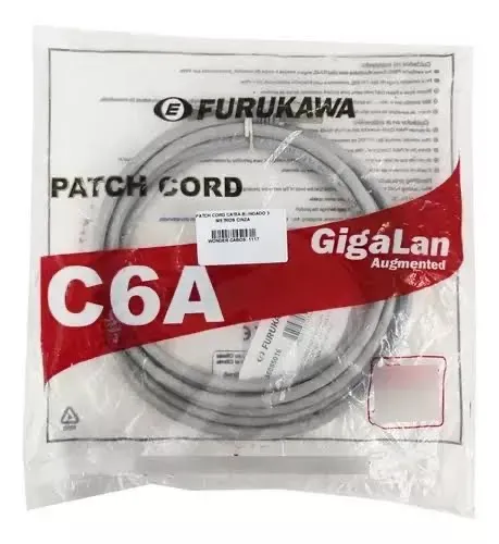 Patch cord cat6A blindado Furukawa 