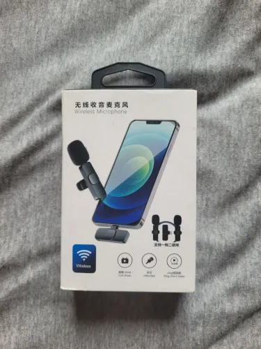 Microfone de Lapela Bluetooth