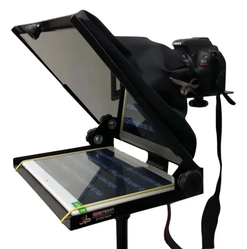 Teleprompter para câmera 10,5 DSLR
