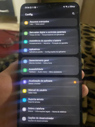 Galaxy m12 usado em bom estado