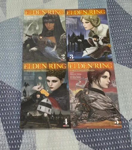 Elden Ring O caminho para Térvore (Volumes 2-5) - Mangá Panini