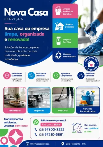 Nova casa serviço