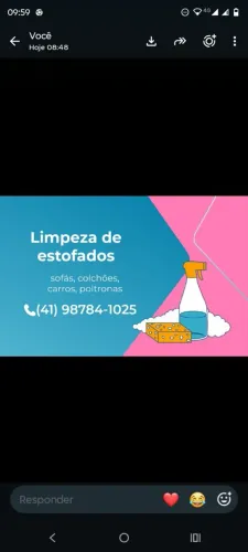 Higienização de estofados