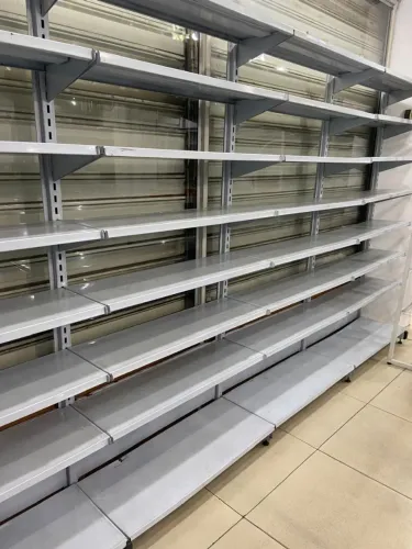 Gôndolas de parede e central para comércio em geral