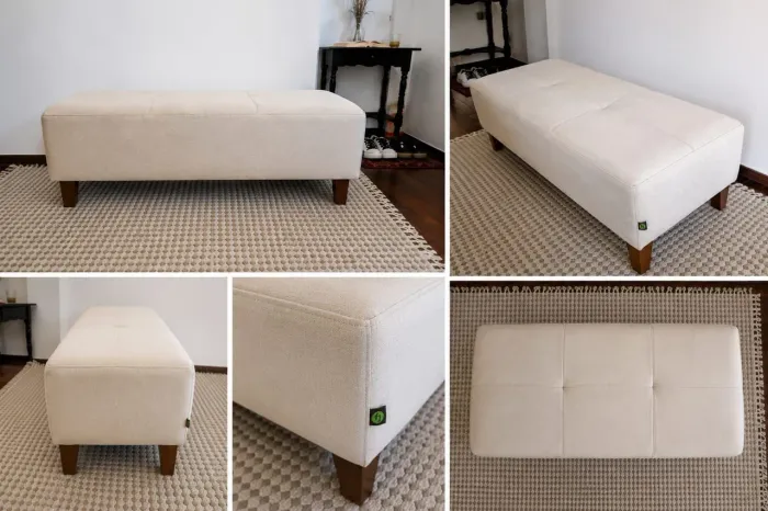 Recamier Puff Banco para Salas