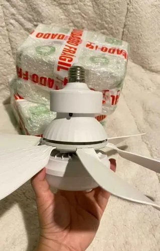 Lampada ventilador de teto