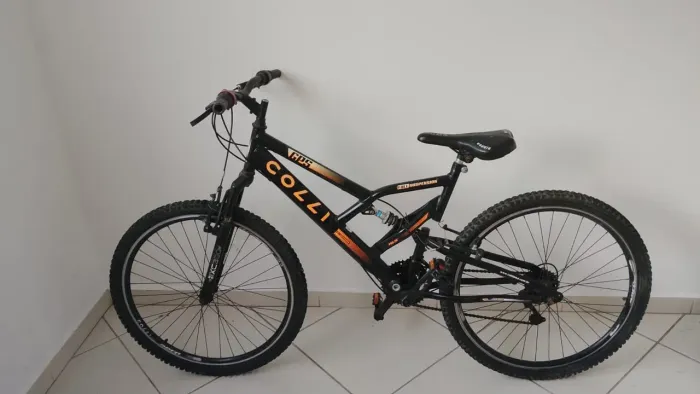 COLLI FULL SUSPENSION ARO 26 - PRONTA PRA PEDALAR - Freio e Pneu OK!