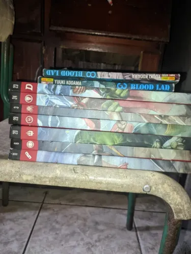 7 livros do heróis mais poderosos da Marvel é dois manga blood lad 