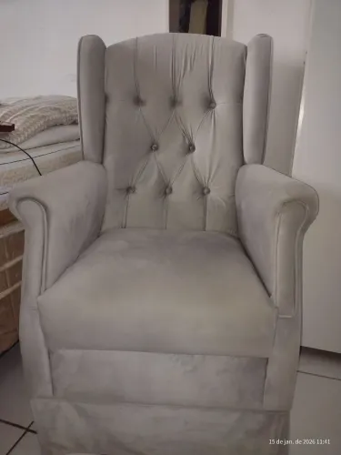 Poltrona amamentação de balanço 