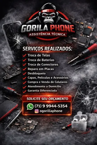 Assistência técnica de celular e tablet