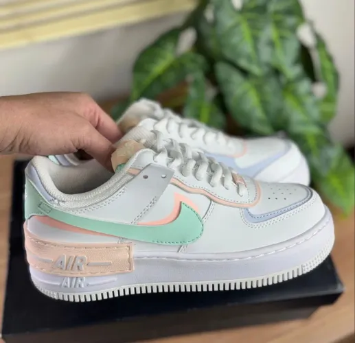 ACEITO TROCAS Em CEL / TÊNIS NIKE ORIGINAL AIRFORCE ONE 1 / NOVO caixa / n35