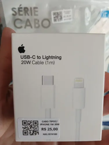 Cabo tipo-C para Iphone (20W) Cabo 1 metro