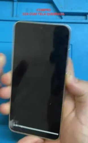 COMPR. SAMSUNG S24 NORMAL COM O DISPLAY QUEBRADO