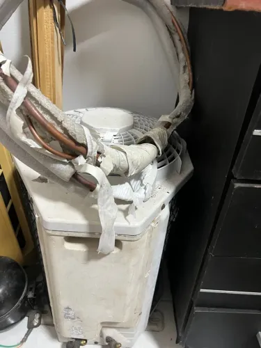 Vendo ar condicionado já com a tubulação 