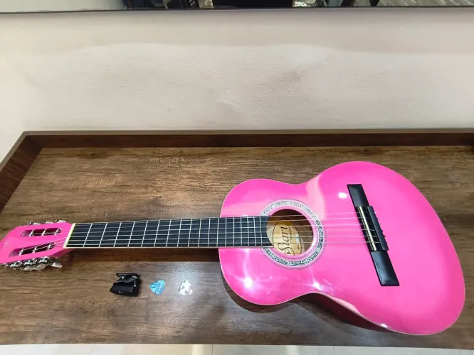 Violão infantil Giannini Rosa N4-PK