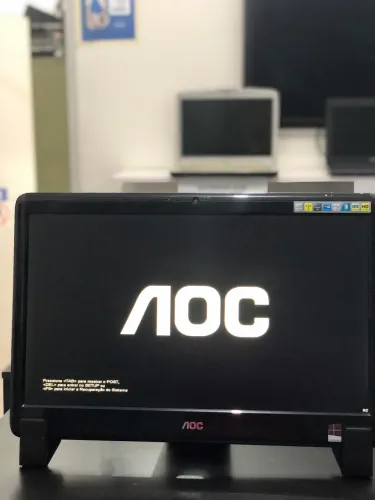COMPUTADOR ALL IN ONE AOC COMPLETO. DUAL CORE 4GB RAM HD 500GB