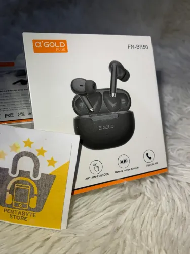 Fone Bluetooth A?Gold FN-BR50 Novo Com Garantia!!!