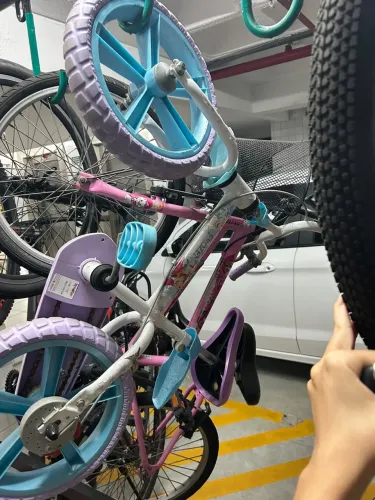 Bicicleta aro 14 frozen bandeirante