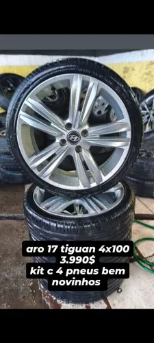 aro 17 tiguan 4x100 pneus file