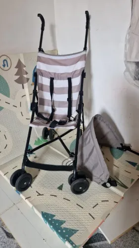 Carrinho de bebê Guarda-Chuva Multikids Malibu 6-15kg Cinza - 