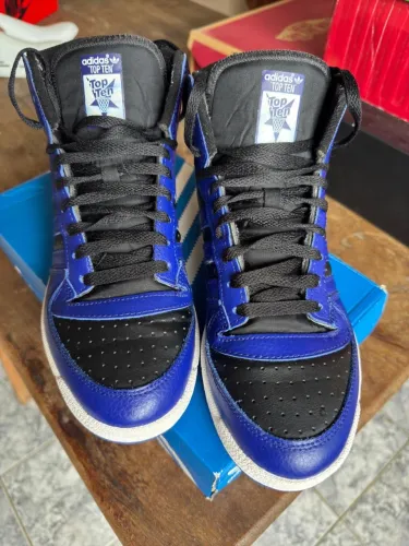 Tênis adidas Top Teen azul/ preto 40