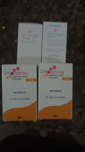Progesterona natural e oestrogel