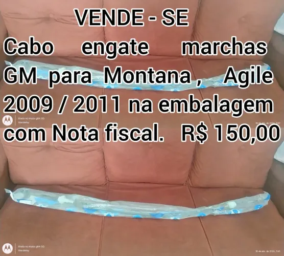 CABO ENGATE MARCHA GM-CHEVROLET