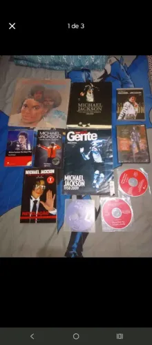 Vendo coleção do Michael Jackson 