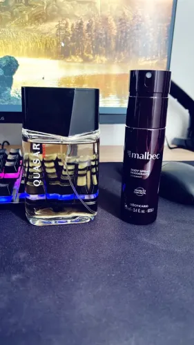 Quasar Brave 100ml e Body Spray Malbec 100ml, O Boticário